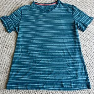 Lululemon Striped Blue Men's Shirt